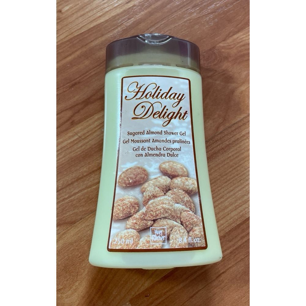 YVES ROCHER‎ HOLIDAY DELIGHT SUGARED ALMOND SHOWER GEL